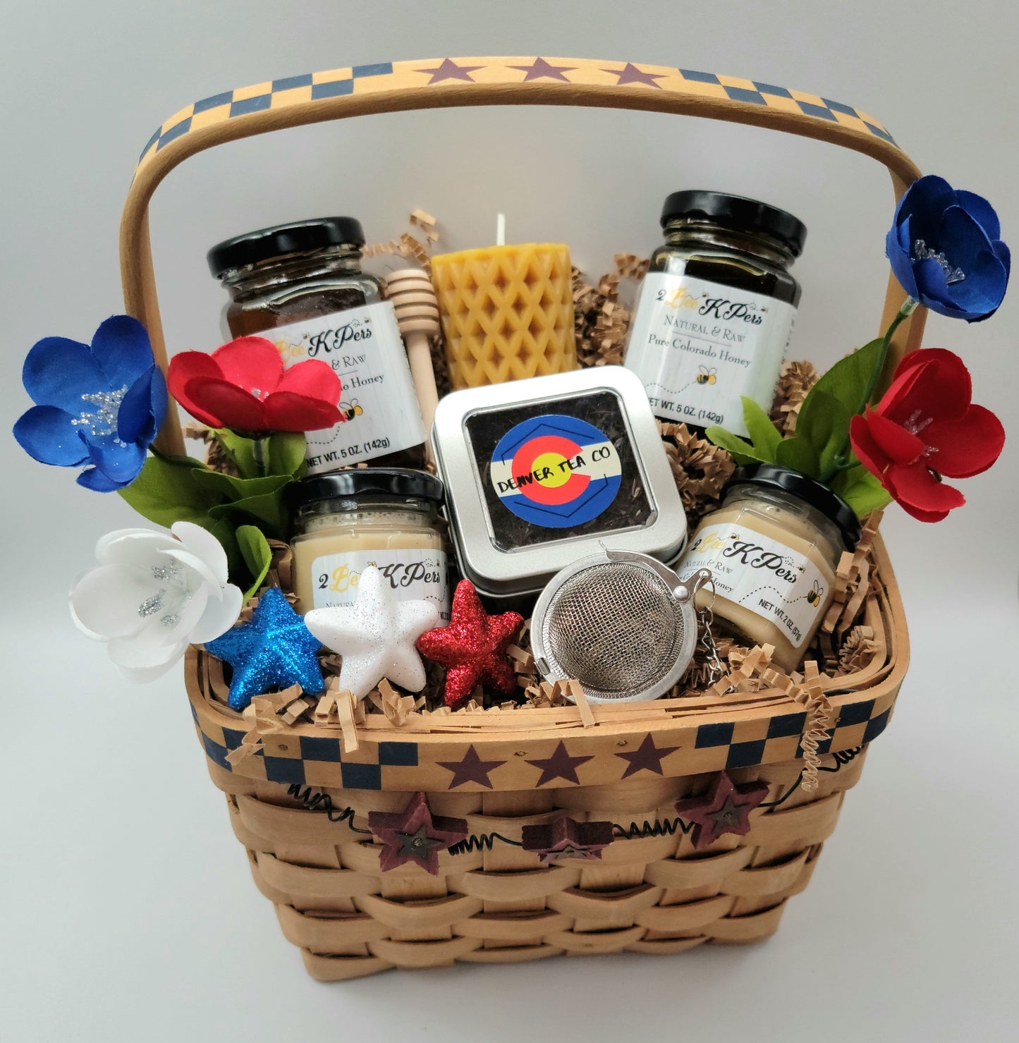 Liberty Patriotic Basket