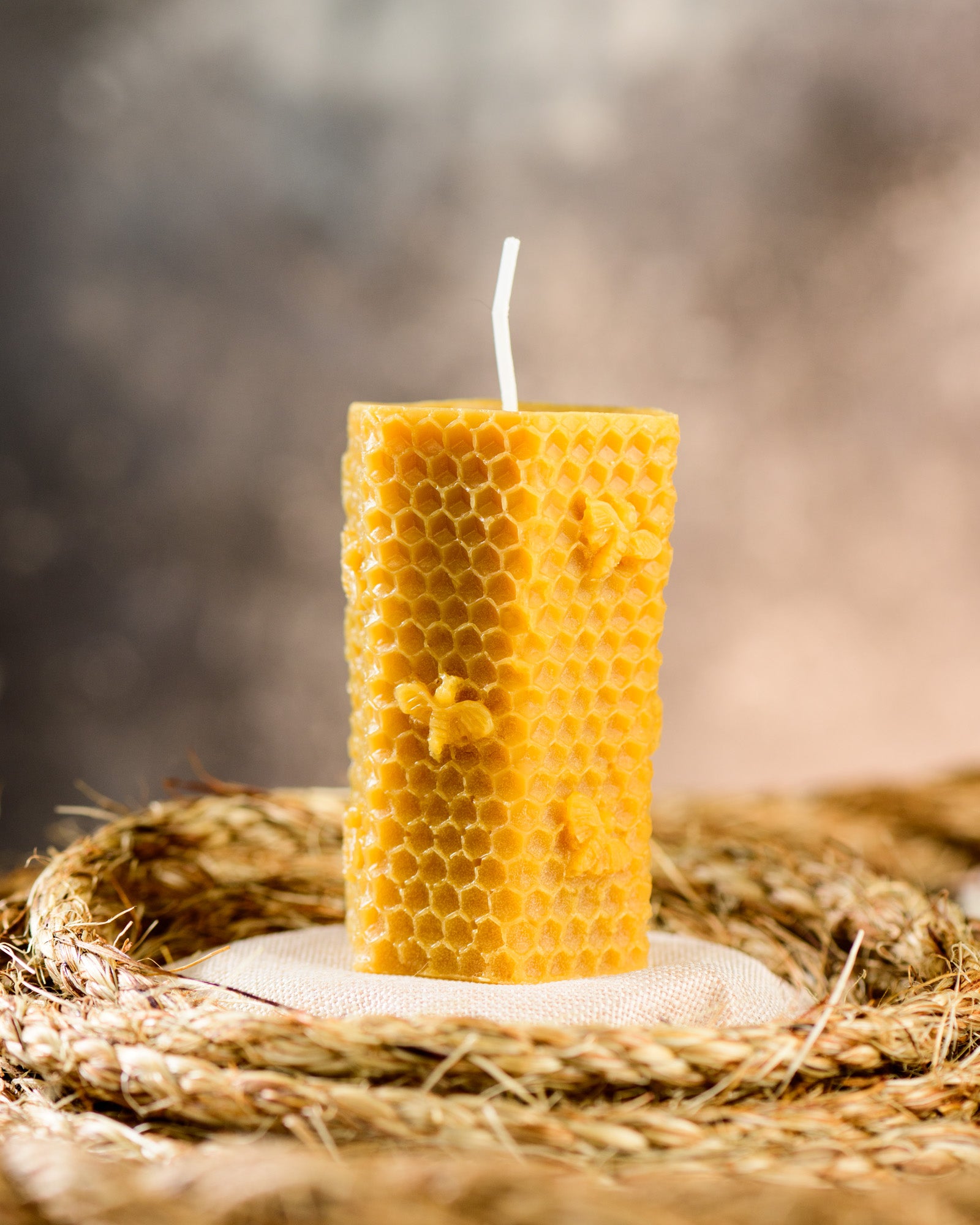 100% Pure Beeswax Pillar Candle - The Fine Life Market 100% Pure Beeswax Pillar Candle - The Fine Life Market