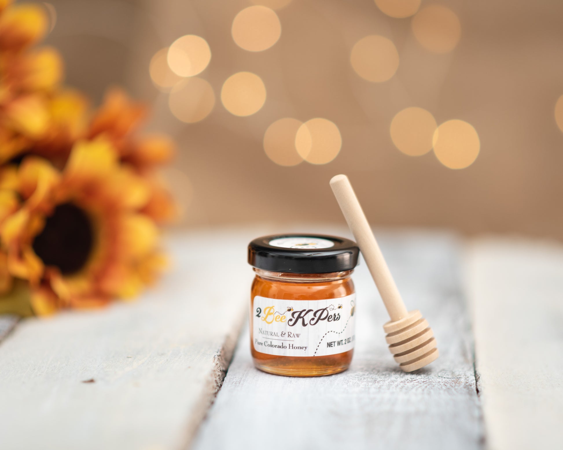 2oz Honey Jars – 2BeeKPers, LLC