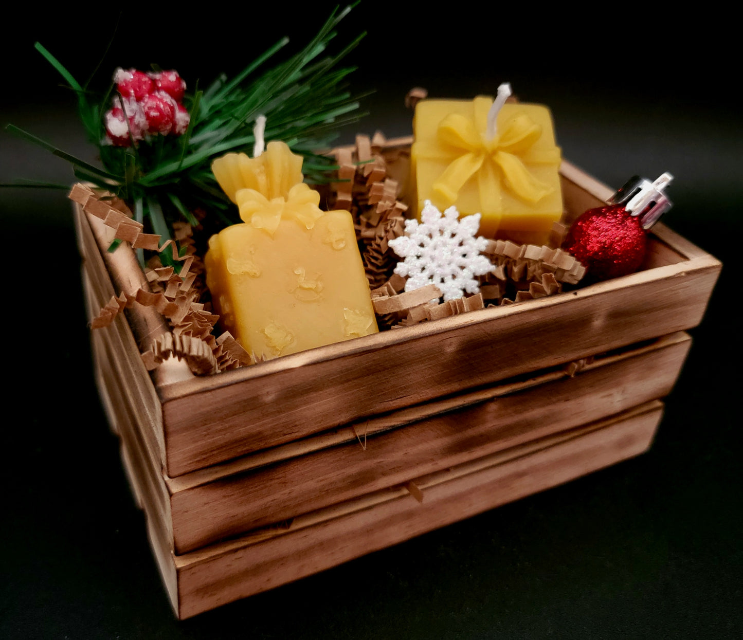Wood Micro Crates (Holiday)