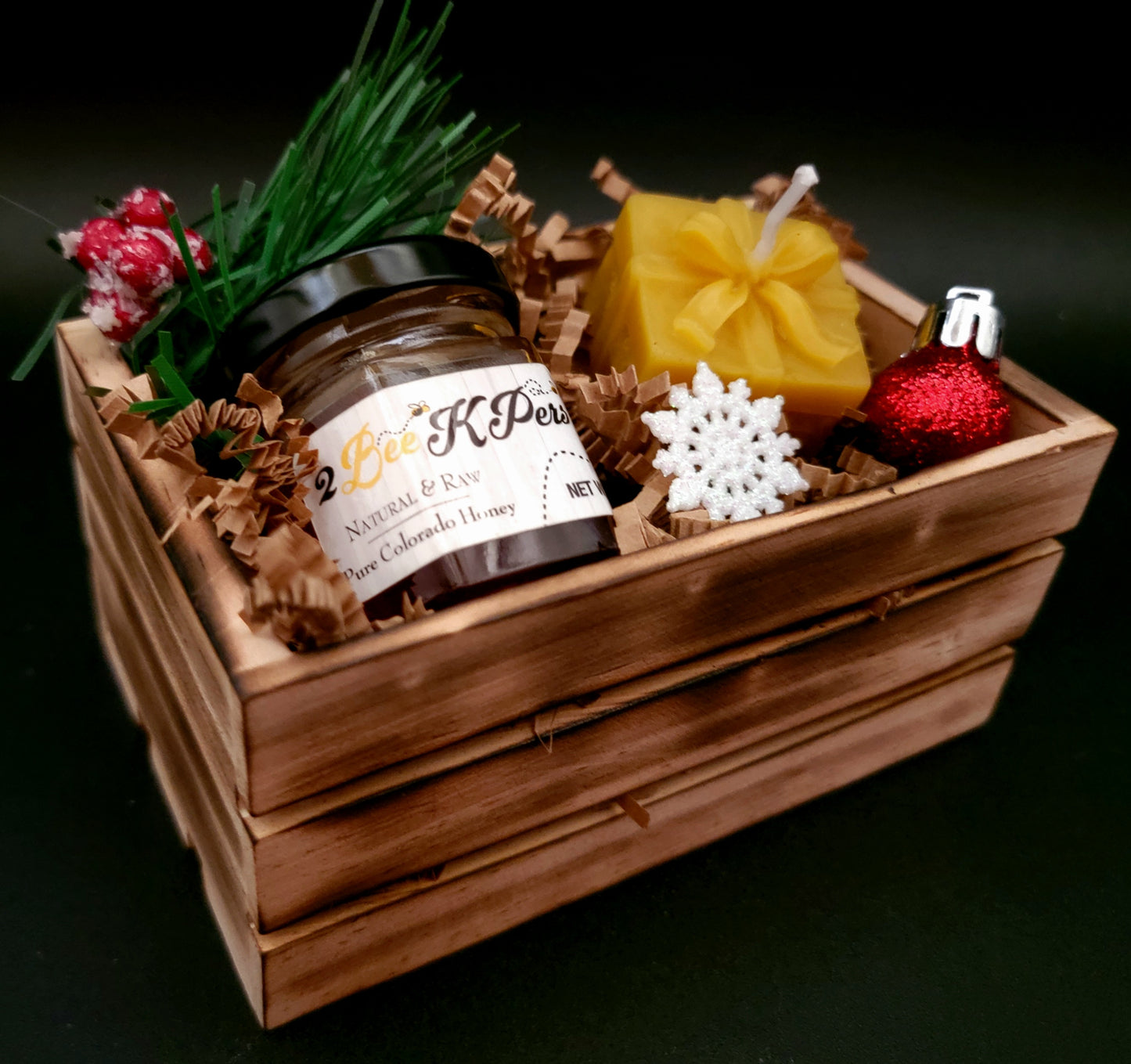 Wood Micro Crates (Holiday)