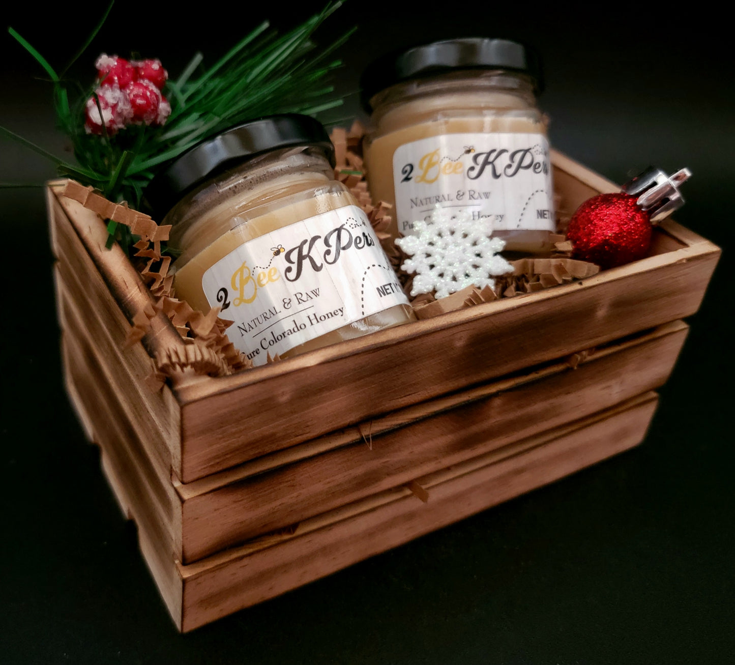 Wood Micro Crates (Holiday)