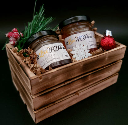 Wood Micro Crates (Holiday)