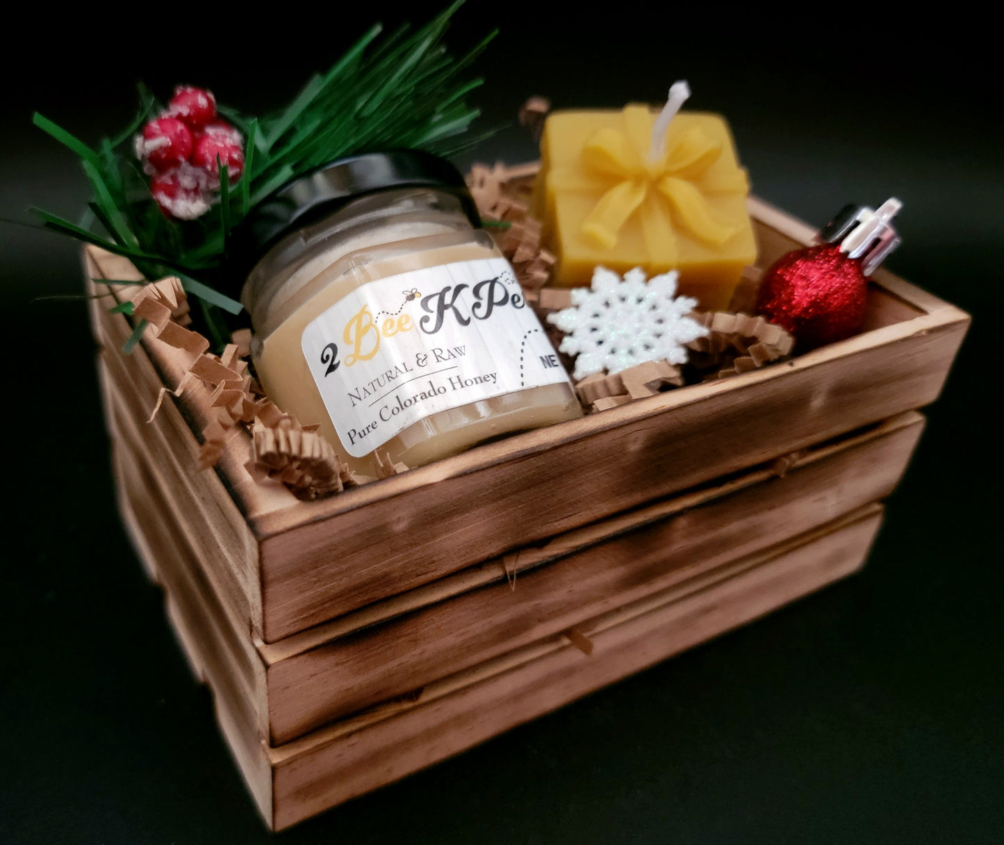 Wood Micro Crates (Holiday)