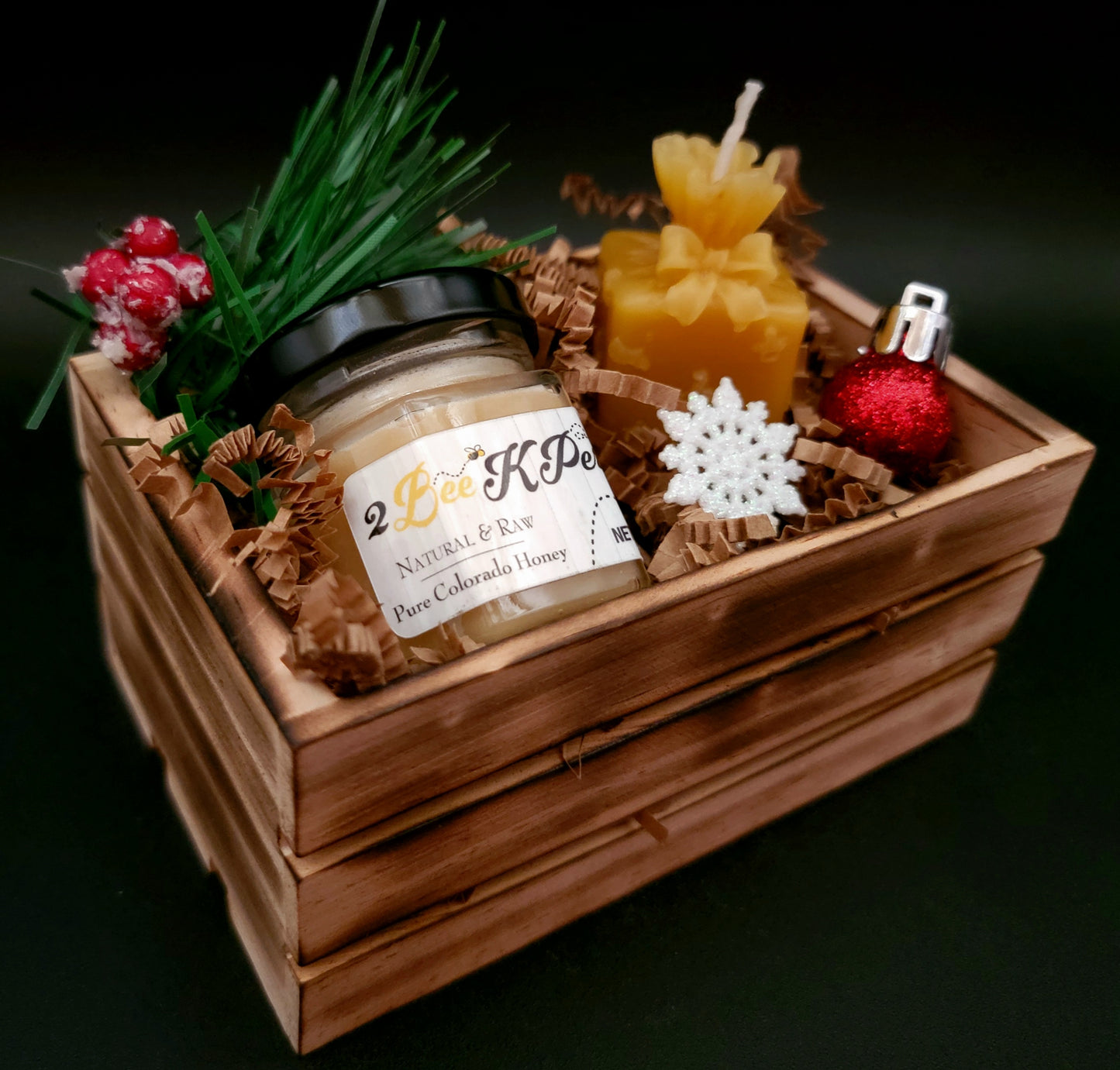 Wood Micro Crates (Holiday)